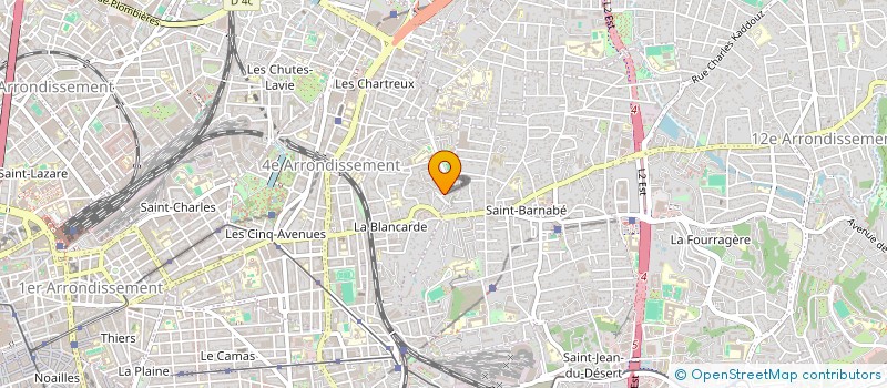 localisation de l'entreprise MONSIEUR QUENTIN BAVEREL à MARSEILLE