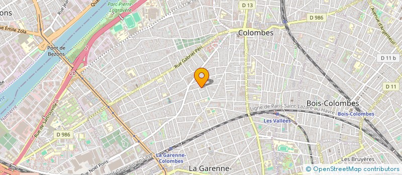 localisation de l'entreprise MONSIEUR QUENTIN BAYOUT à COLOMBES