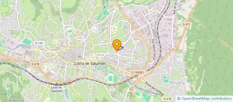 localisation de l'entreprise MONSIEUR QUENTIN BEASSE à LONS-LE-SAUNIER