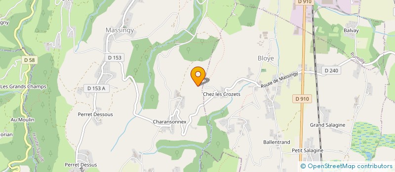 localisation de l'entreprise MONSIEUR QUENTIN BEAUQUIS  MASSINGY