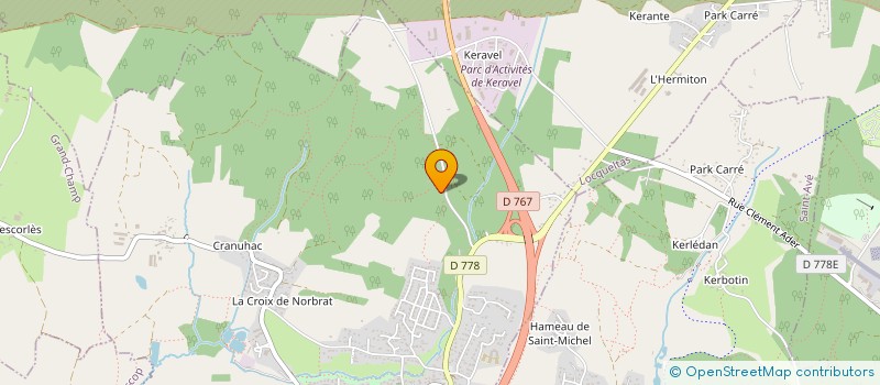 localisation de l'entreprise MONSIEUR QUENTIN BEAUVAIS  MEUCON