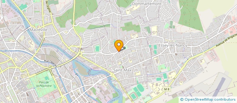 localisation de l'entreprise MONSIEUR QUENTIN BEAUVERGER  SAINT-MAX