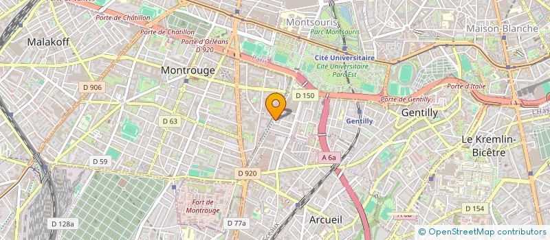 localisation de l'entreprise MONSIEUR QUENTIN BERANGER  GENTILLY