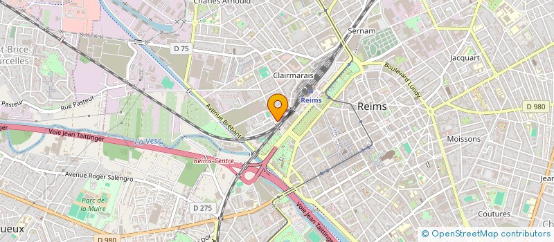 localisation de l'entreprise MONSIEUR QUENTIN BERAUD  REIMS