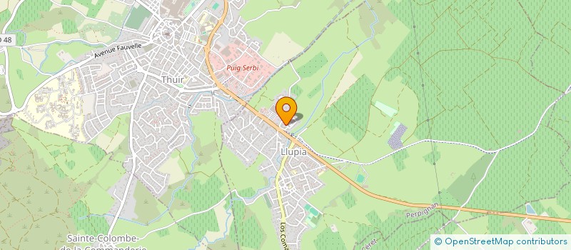 localisation de l'entreprise MONSIEUR QUENTIN BERENGUEL  LLUPIA
