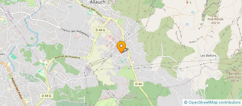 localisation de l'entreprise MONSIEUR QUENTIN BERGA  ALLAUCH