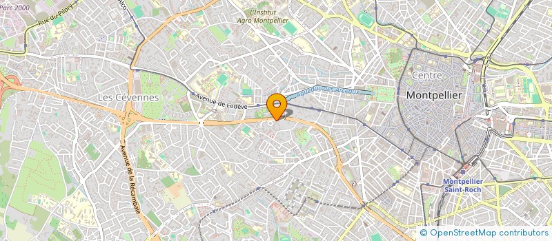 localisation de l'entreprise MONSIEUR QUENTIN BERNARDIN PARRA à MONTPELLIER