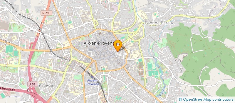 localisation de l'entreprise MONSIEUR QUENTIN BERRUYER  AIX EN PROVENCE