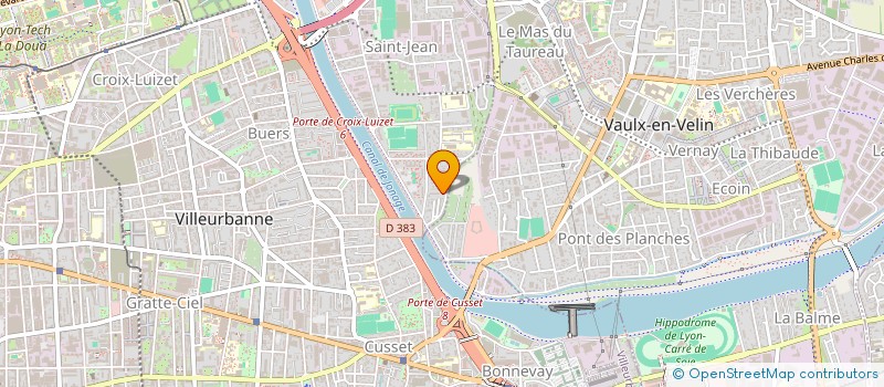 localisation de l'entreprise MONSIEUR QUENTIN BERSANI  VILLEURBANNE