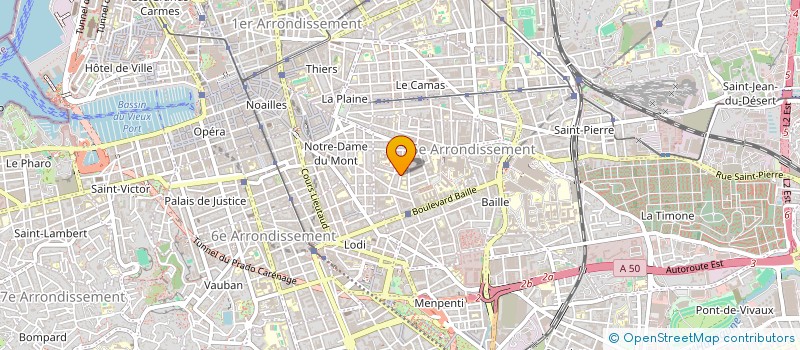 localisation de l'entreprise MONSIEUR QUENTIN BERTHELOT à MARSEILLE