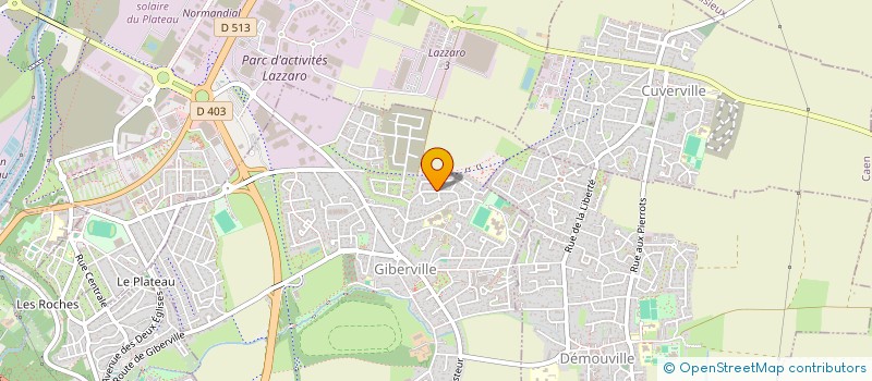 localisation de l'entreprise MONSIEUR QUENTIN BERTHEVAS  GIBERVILLE