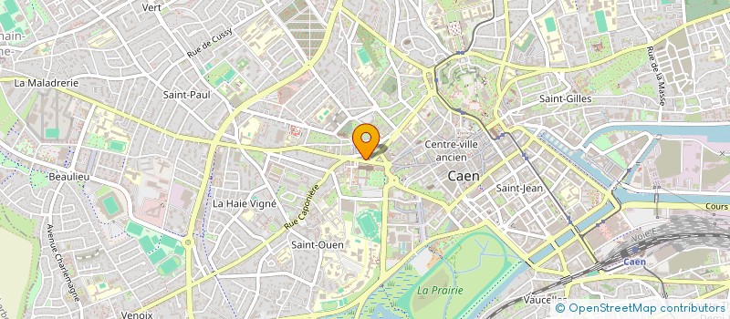 localisation de l'entreprise MONSIEUR QUENTIN BERTIN à CAEN