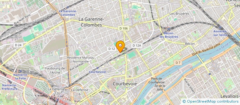 localisation de l'entreprise MONSIEUR QUENTIN BERTONI à COURBEVOIE
