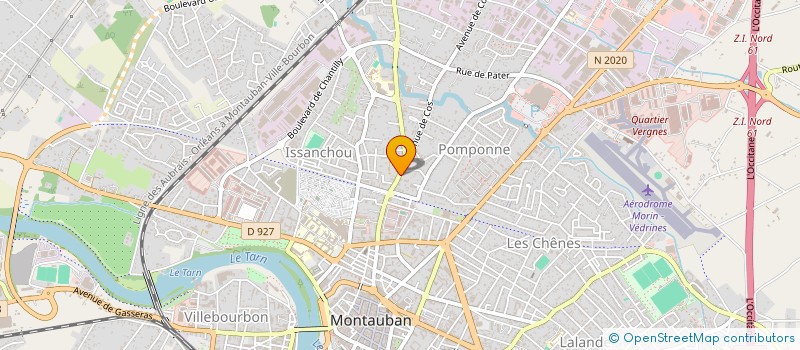 localisation de l'entreprise MONSIEUR QUENTIN BERTRAND  MONTAUBAN