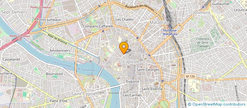 localisation de l'entreprise MONSIEUR QUENTIN BIANCIOTTO  TOULOUSE