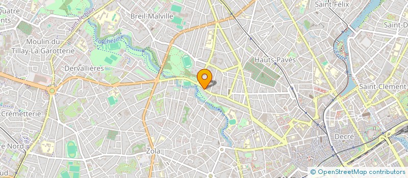 localisation de l'entreprise MONSIEUR QUENTIN BILLOIR à NANTES