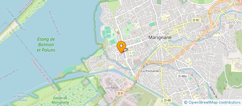 localisation de l'entreprise MONSIEUR QUENTIN BLANCHARD à MARIGNANE