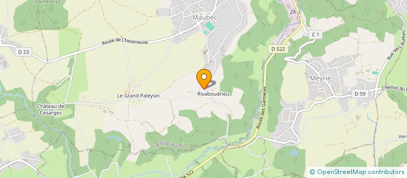 localisation de l'entreprise MONSIEUR QUENTIN BLANCHET  MAUBEC