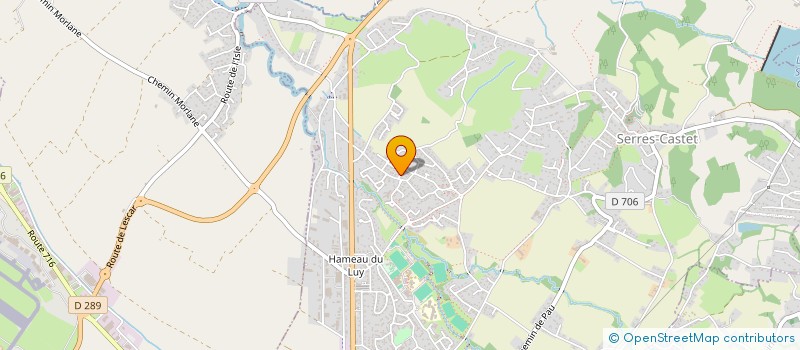 localisation de l'entreprise MONSIEUR QUENTIN BLANCO  SERRES-CASTET