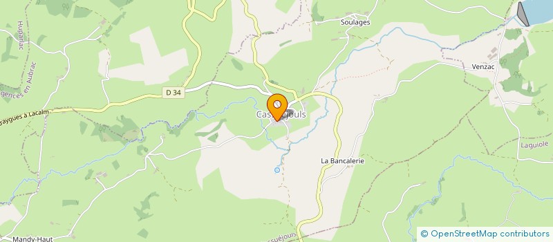 localisation de l'entreprise MONSIEUR QUENTIN BLANQUET  ARGENCES EN AUBRAC