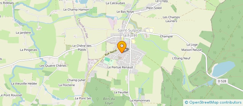 localisation de l'entreprise MONSIEUR QUENTIN BLARD  SAINT-SULPICE-LA-FORET