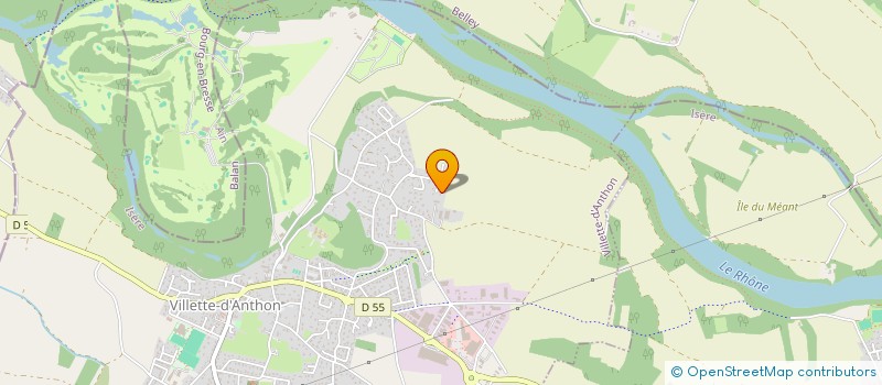 localisation de l'entreprise MONSIEUR QUENTIN BLAS  VILLETTE-D'ANTHON