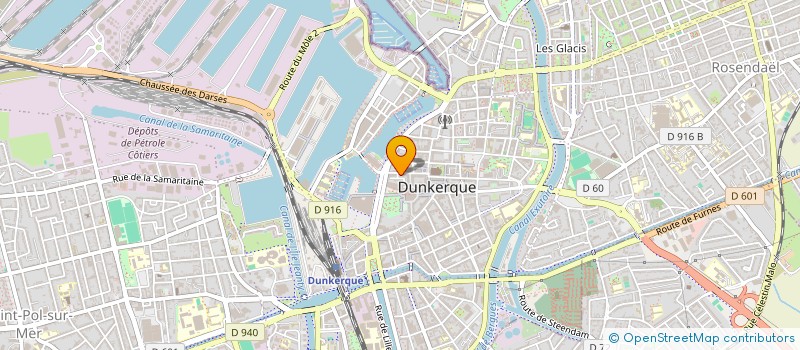 localisation de l'entreprise MONSIEUR QUENTIN BOCQUET à DUNKERQUE