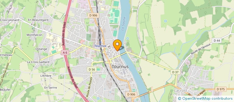 localisation de l'entreprise MONSIEUR QUENTIN BOIS à TOURNUS