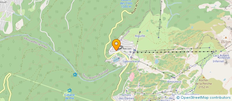 localisation de l'entreprise MONSIEUR QUENTIN BOIZEAU  CHAMROUSSE