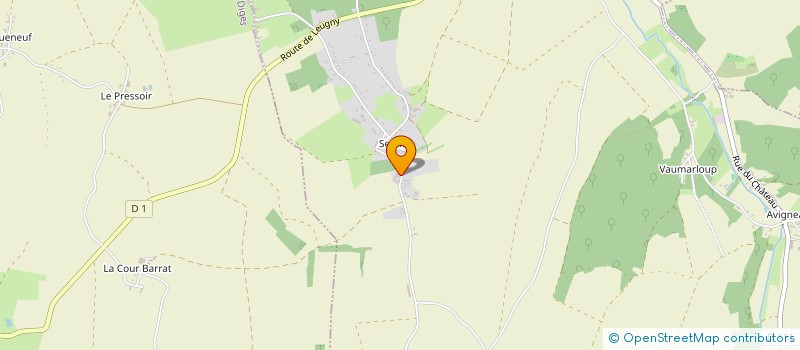 localisation de l'entreprise MONSIEUR QUENTIN BONDOUX  GY-L'EVEQUE