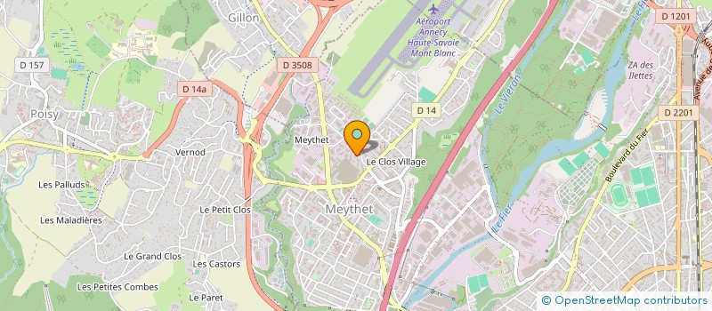localisation de l'entreprise MONSIEUR QUENTIN BONIER à ANNECY
