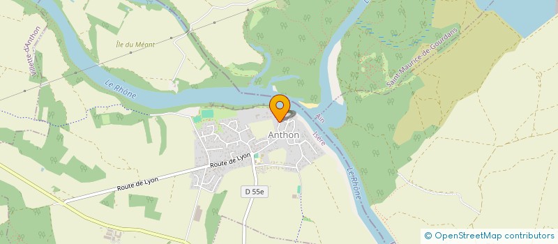 localisation de l'entreprise MONSIEUR QUENTIN BONNEFOY  ANTHON