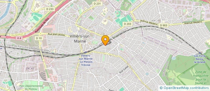 localisation de l'entreprise MONSIEUR QUENTIN BONVIE à VILLIERS-SUR-MARNE