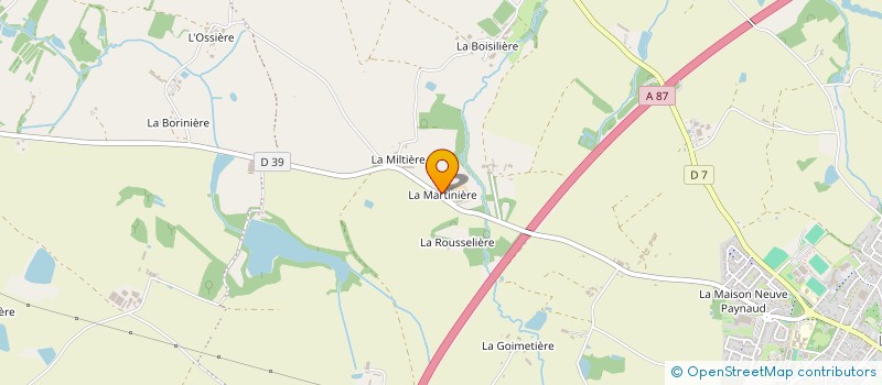 localisation de l'entreprise MONSIEUR QUENTIN BORDRON à ESSARTS-EN-BOCAGE