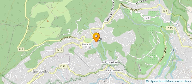 localisation de l'entreprise MONSIEUR QUENTIN BOUHADDA  CABRIS