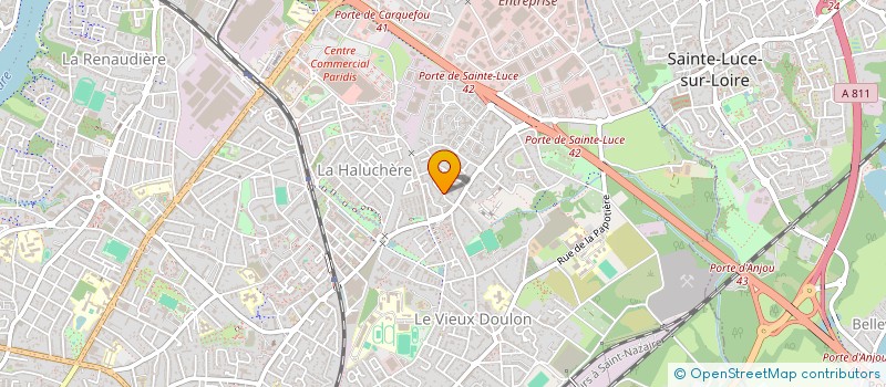 localisation de l'entreprise MONSIEUR QUENTIN BOULE  NANTES