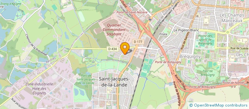 localisation de l'entreprise MONSIEUR QUENTIN BOURRIGAN à QUIMPER