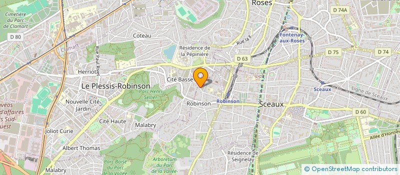 localisation de l'entreprise MONSIEUR QUENTIN BOUTET  CHATENAY-MALABRY