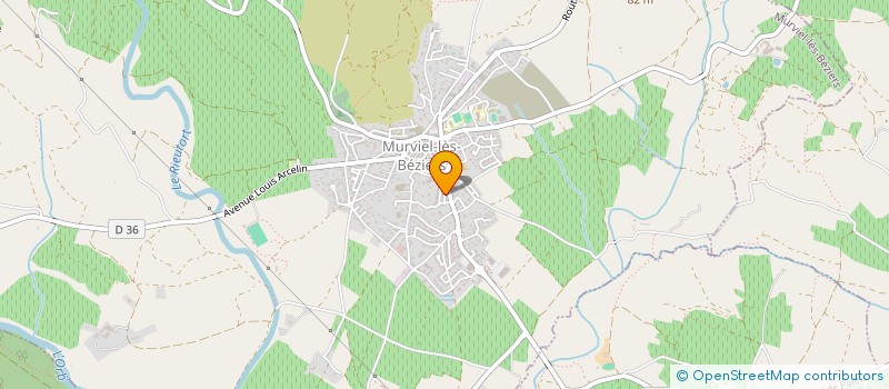 localisation de l'entreprise MONSIEUR QUENTIN BOYET  MURVIEL-LES-BEZIERS