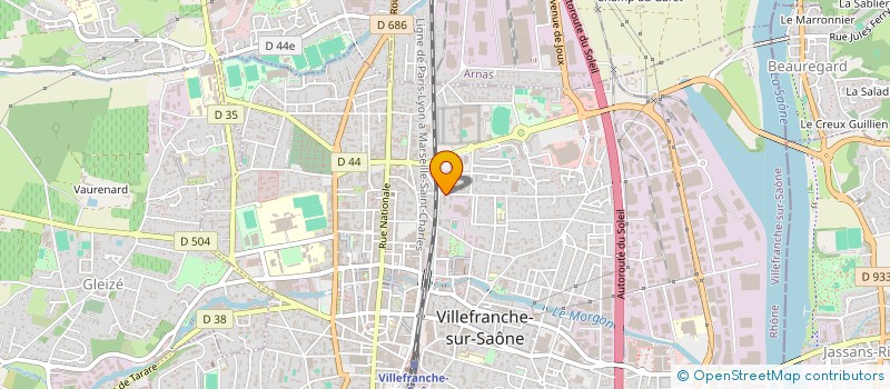 localisation de l'entreprise MONSIEUR QUENTIN BRAYMAND  VILLEFRANCHE-SUR-SAONE