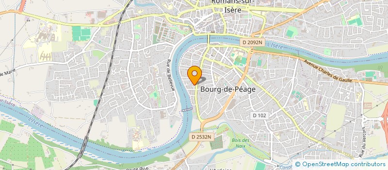 localisation de l'entreprise MONSIEUR QUENTIN BRECHBUHL  BOURG-DE-PEAGE