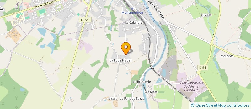 localisation de l'entreprise MONSIEUR QUENTIN BREGEAT  SAULGE