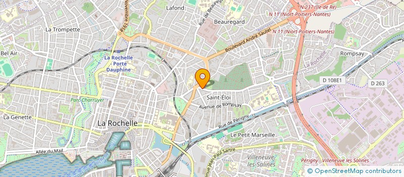 localisation de l'entreprise MONSIEUR QUENTIN BREYTON  LA ROCHELLE