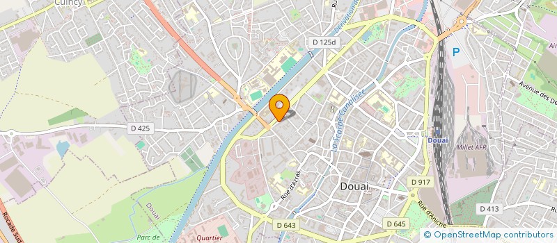 localisation de l'entreprise MONSIEUR QUENTIN BRIAUX à DOUAI