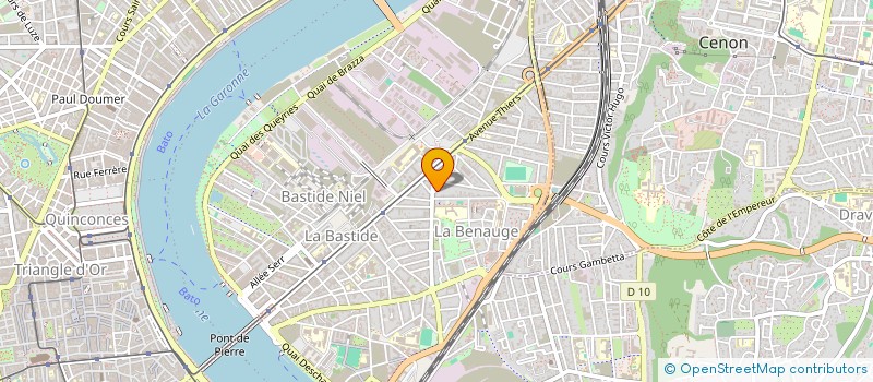 localisation de l'entreprise MONSIEUR QUENTIN BROUARD à BORDEAUX