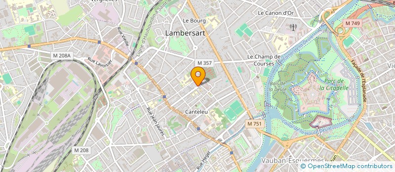 localisation de l'entreprise MONSIEUR QUENTIN BRULIN à LAMBERSART