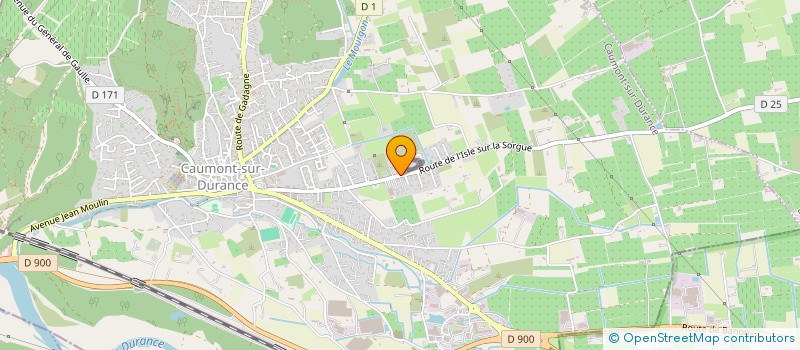 localisation de l'entreprise MONSIEUR QUENTIN BRUNET à CAUMONT-SUR-DURANCE