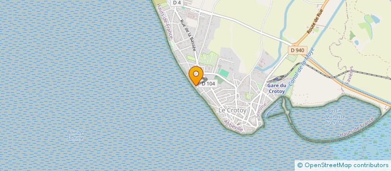 localisation de l'entreprise MONSIEUR QUENTIN BUQUET à LE CROTOY