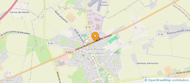 localisation de l'entreprise MONSIEUR QUENTIN BUQUET  SAINT-ROMAIN-DE-COLBOSC