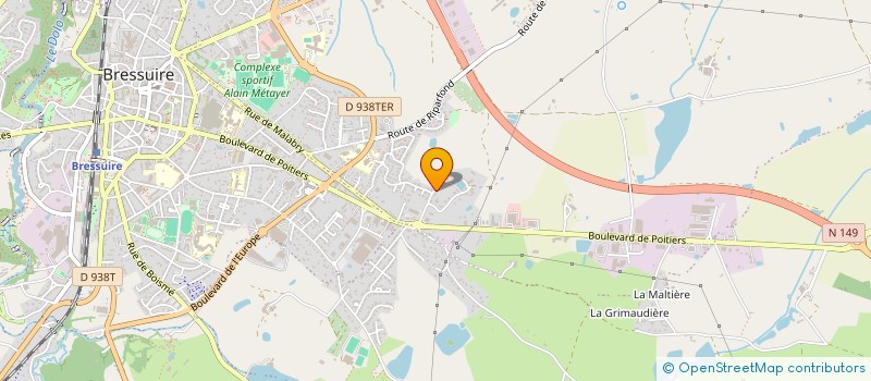 localisation de l'entreprise MONSIEUR QUENTIN BUREAU  MAULEON